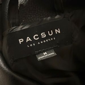 Leather Jacket w/ Roses